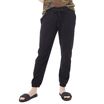 Women's Washed Terry Classic Sweatpants