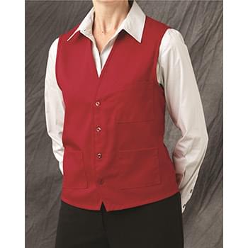V-neck Button-Front Vest