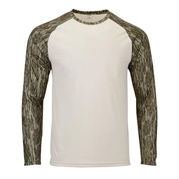 Jackson Mossy Oak Colorblocked Long Sleeve T-Shirt