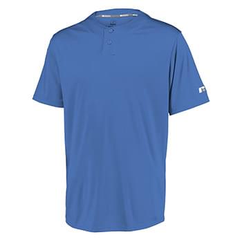 Performance Two-Button Solid Jersey