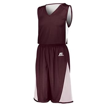 Undivided V-Neck Reversible Basketball Jersey