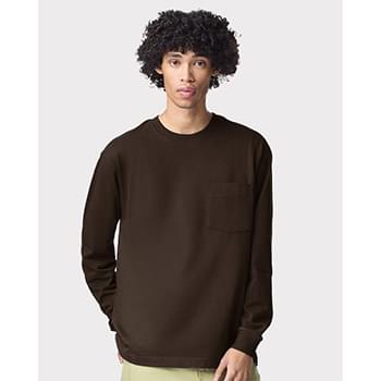 Super Heavyweight Long Sleeve Pocket Tee