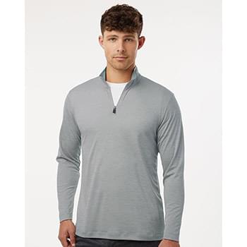 Performance Mélange Quarter-Zip Pullover