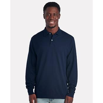 Dri-Power® Long Sleeve Polo