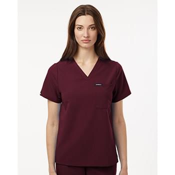 Women's Rhena Essential 1-Pocket Scrub V-Neck Top