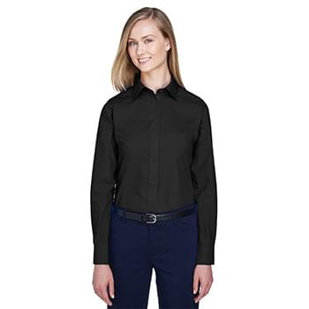 Women's Crown Collection® Broadcloth Woven Dress Shirt
