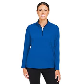Women's CrownLux Performance® Windsor Welded Quarter-Zip Pullover