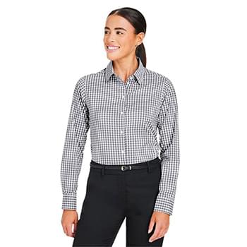 Women's CrownLux Performance® Gingham Dress Shirt