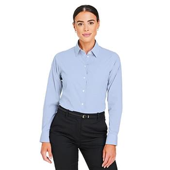 Women's CrownLux Performance® Microstripe Dress Shirt