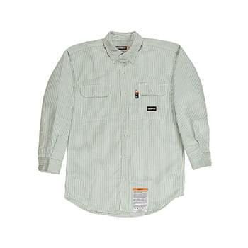 Flame-Resistant Down Plaid Work Shirt