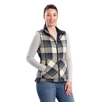 Women's Sherpa-Lined Softstone Duck Vest