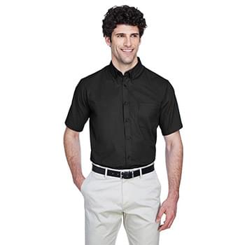 Men's Tall Optimum Short Sleeve Twill Dress Shirt