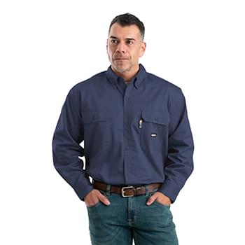 Flame-Resistant Button-Down Work Shirt