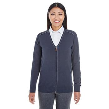 Women's Manchester Fully-Fashioned Full-Zip Cardigan Sweater