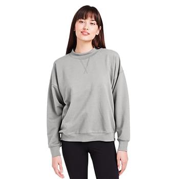 Women's Vintage Oversized Crew Pullover