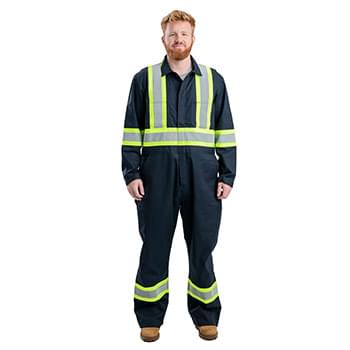 Safety Striped Unlined Coverall