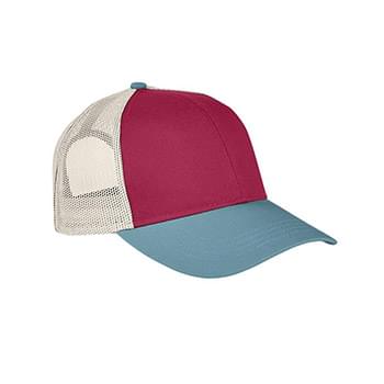 Tri-Color Trucker Cap