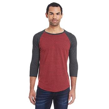 Triblend Three-Quarter Sleeve Raglan T-Shirt