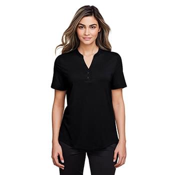 Women's JAQ Snap-Up Stretch Performance Polo