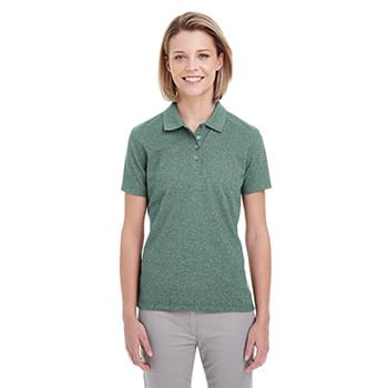 Women's Heathered Pique Polo