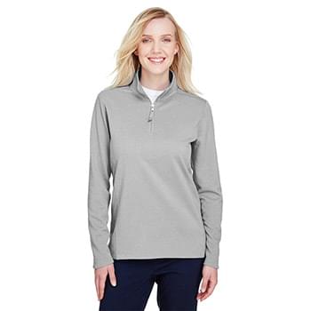 Women's Coastal Pique Fleece Quarter-Zip
