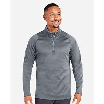 Waffle Fleece Quarter-Zip Pullover