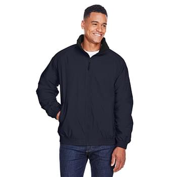 Unisex Fleece Lined Nylon Jacket