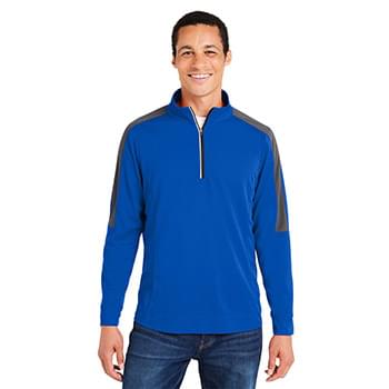 Market Snag Protect Mesh Colorblock Quarter-Zip Pullover