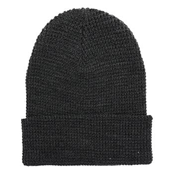 Waffle Cuffed Beanie