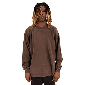 Garment-Dyed Long Sleeve T-Shirt