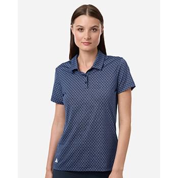 Women's 4-Way Stretch Printed Polo