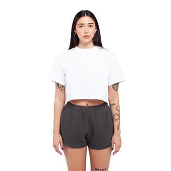 Women's Garment-Dye Fleece Shorts