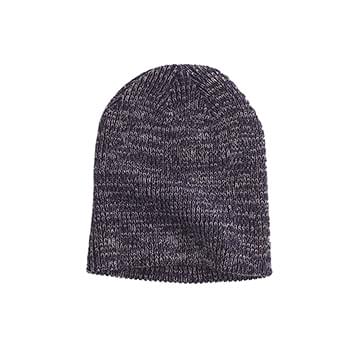 Ribbed Marled Beanie