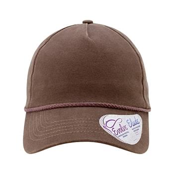 Women's Washed 5-Panel with Rope