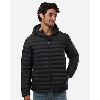 Men's Lightweight Poly-filled Hooded Puffer Jacket