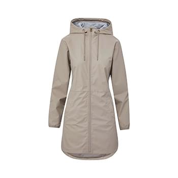 Women's Vintage Hooded Rain Jacket