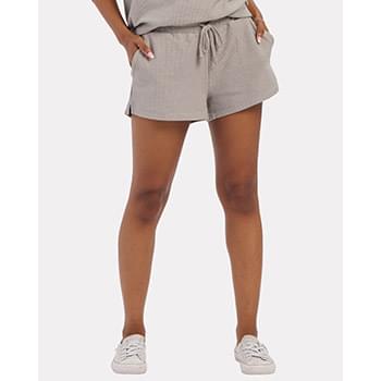 Women's Ribbed Knit Shorts
