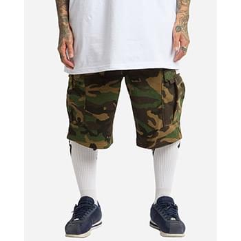 Fleece Cargo Shorts