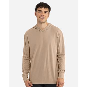 Unisex CVC Hoodie Long Sleeve T-Shirt