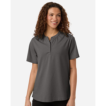 Women's Seaton Pebble Textured Polo