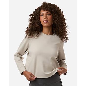 Women's Beyond Side-Snap Crewneck Sweatshirt