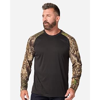 Unisex Realtree® Performance Colorblocked Long Sleeve T-Shirt