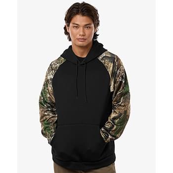 Unisex Realtree® Performance Colorblocked Hooded Sweatshirt