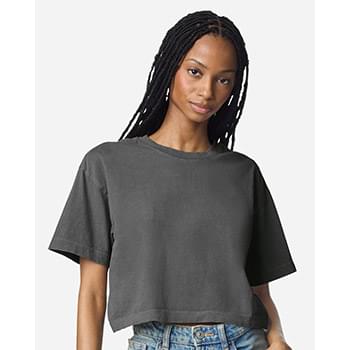 Women's Garment-Dyed Heavyweight Cropped Tee