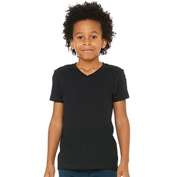 Youth V-Neck Jersey Tee