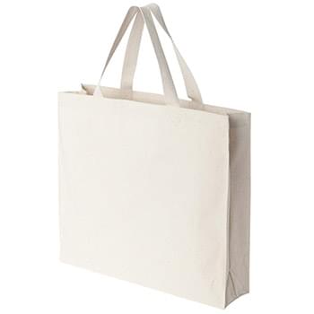 12 Ounce Gusseted Canvas Tote