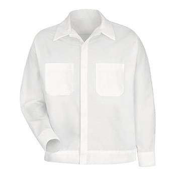 Button-Front Shirt Jacket