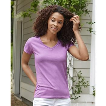Heavy Cotton Women's V-Neck T-Shirt