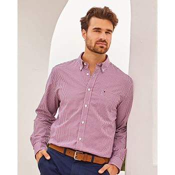 Tommy Hilfiger 100s Two-Ply Gingham Shirt