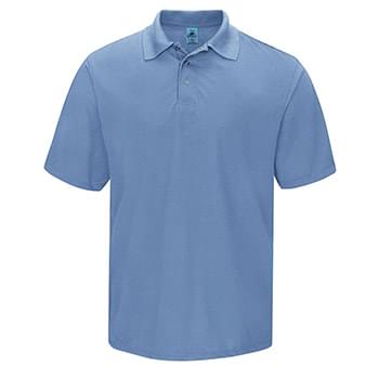 Spun Polyester Polo with Gripper-Front